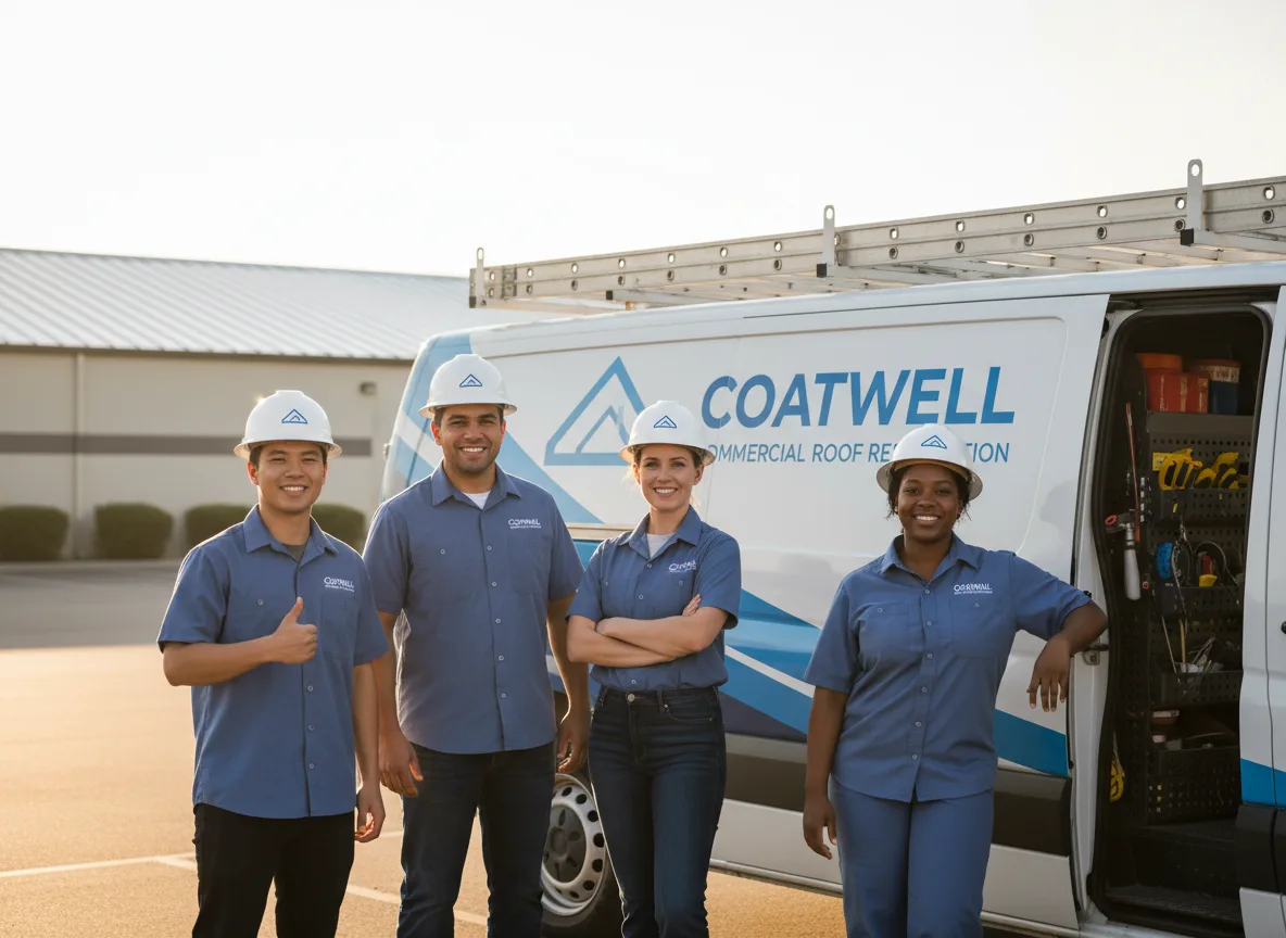 Commercial roof coating company in East Troy, WI
